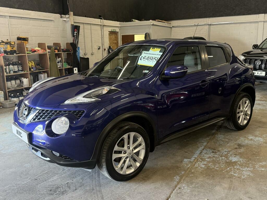 Nissan Juke Suv 1.2 Dig-t N-connecta 2017 VHZ6717 Blue #3
