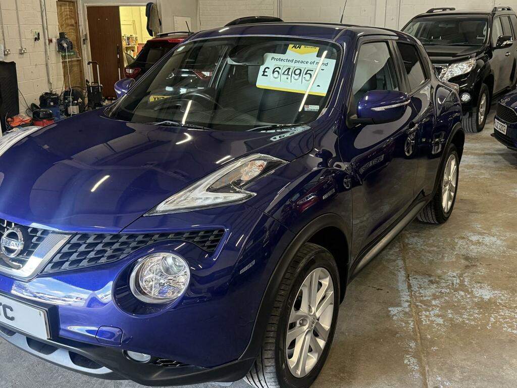 Nissan Juke Suv 1.2 Dig-t N-connecta 2017 VHZ6717 Blue #4