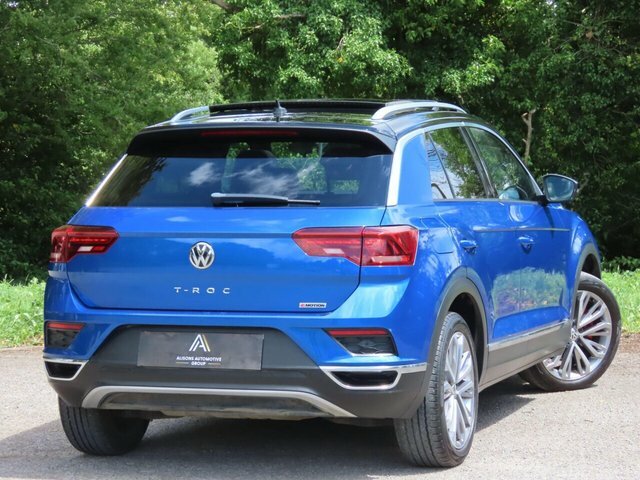 Volkswagen T-Roc T-roc Sel Tsi 4Motion S-a GU18LTO Blue #5
