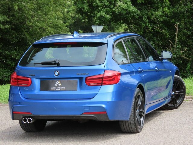 BMW 3 Series Automatic RJ17KZK Blue #4