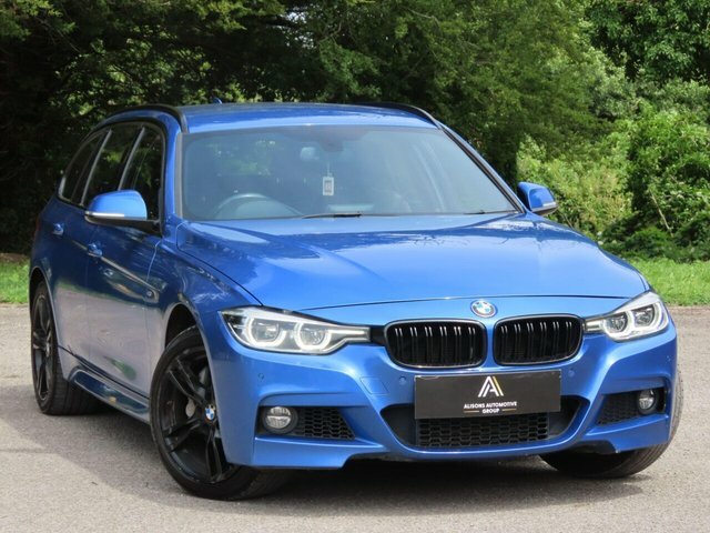 BMW 3 Series Automatic RJ17KZK Blue #3