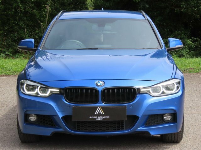 BMW 3 Series Automatic RJ17KZK Blue #2