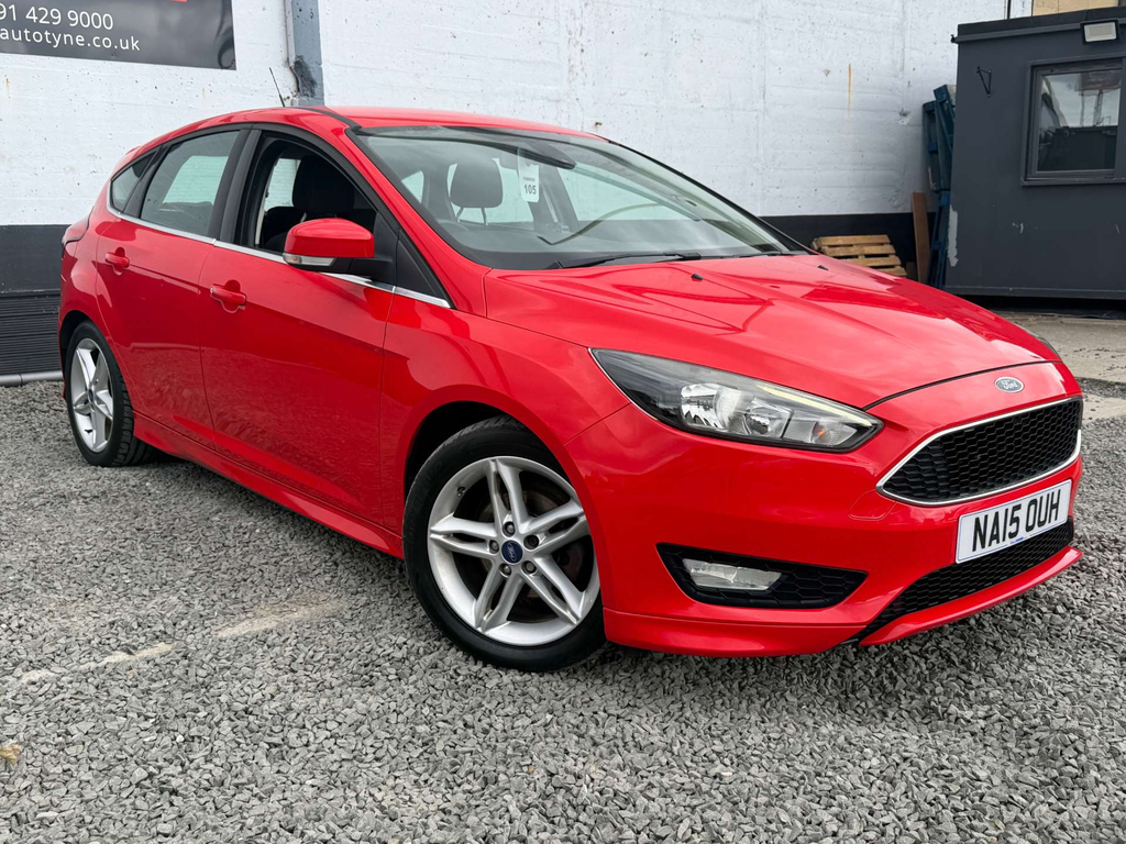 Ford Focus 1.0T Ecoboost Zetec S Hatchback Euro Red