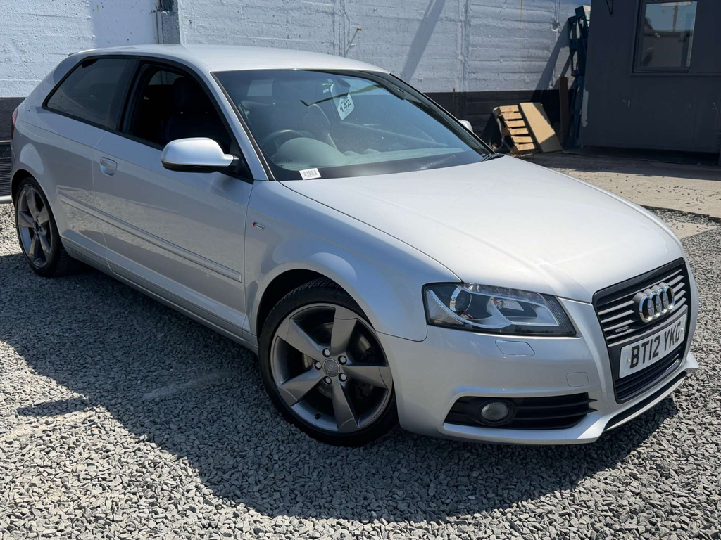 Audi A3 1.6 Tdi S Line Hatchback Euro 5 Grey #1