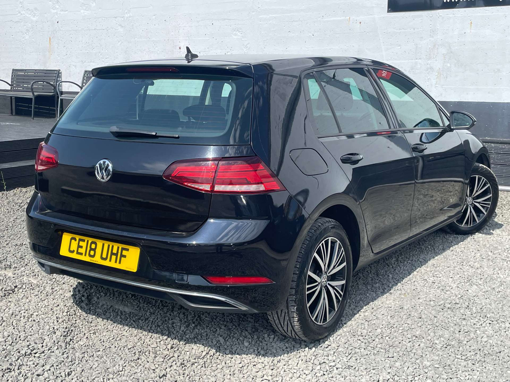 Volkswagen Golf Se Hatchback Euro 6 Ss CE18UHF Black #6