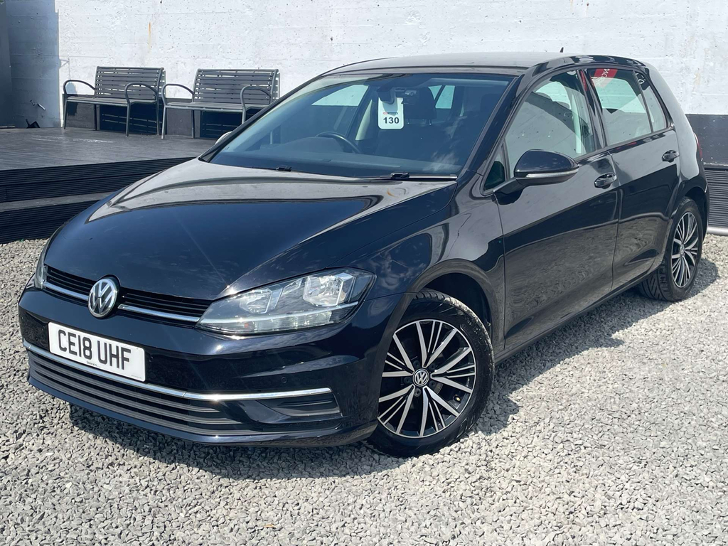 Volkswagen Golf Se Hatchback Euro 6 Ss CE18UHF Black #3