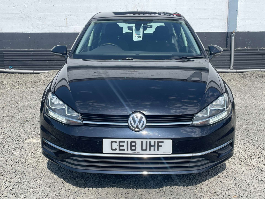 Volkswagen Golf Se Hatchback Euro 6 Ss CE18UHF Black #2