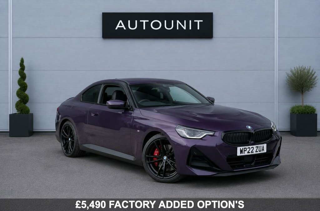 BMW 2 Series Gran Coupe 2L M Sport WP22ZUA Purple