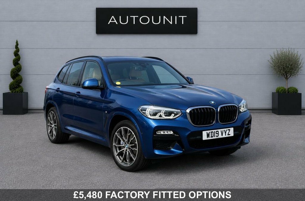 BMW X3 2L M Sport Blue