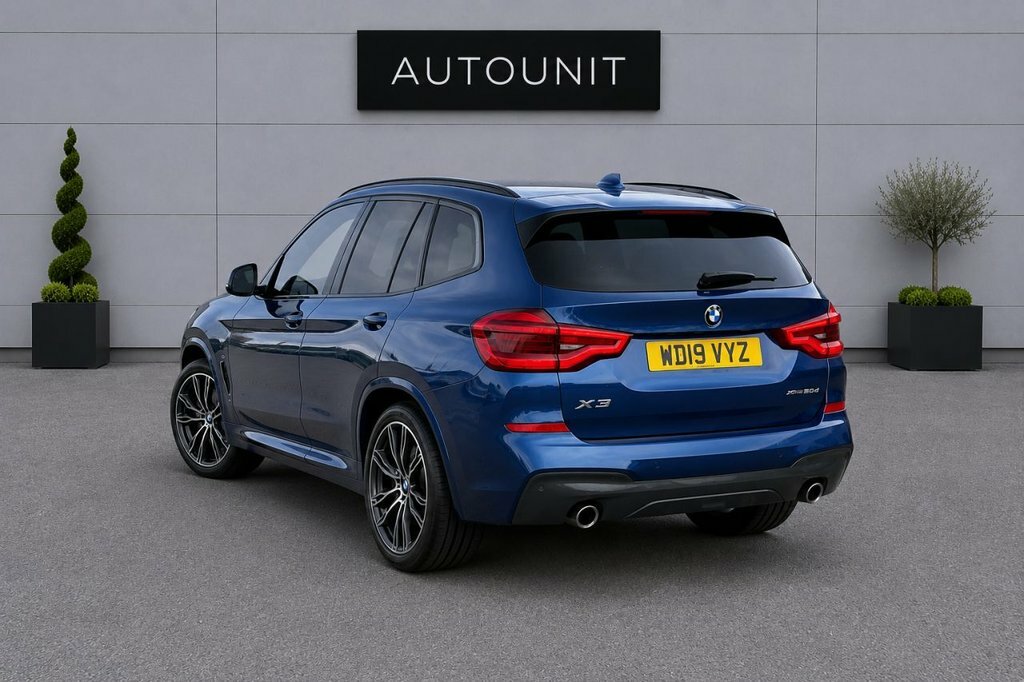 BMW X3 2L M Sport WD19VYZ Blue #4