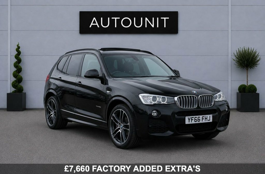 BMW X3 3L M Sport Black