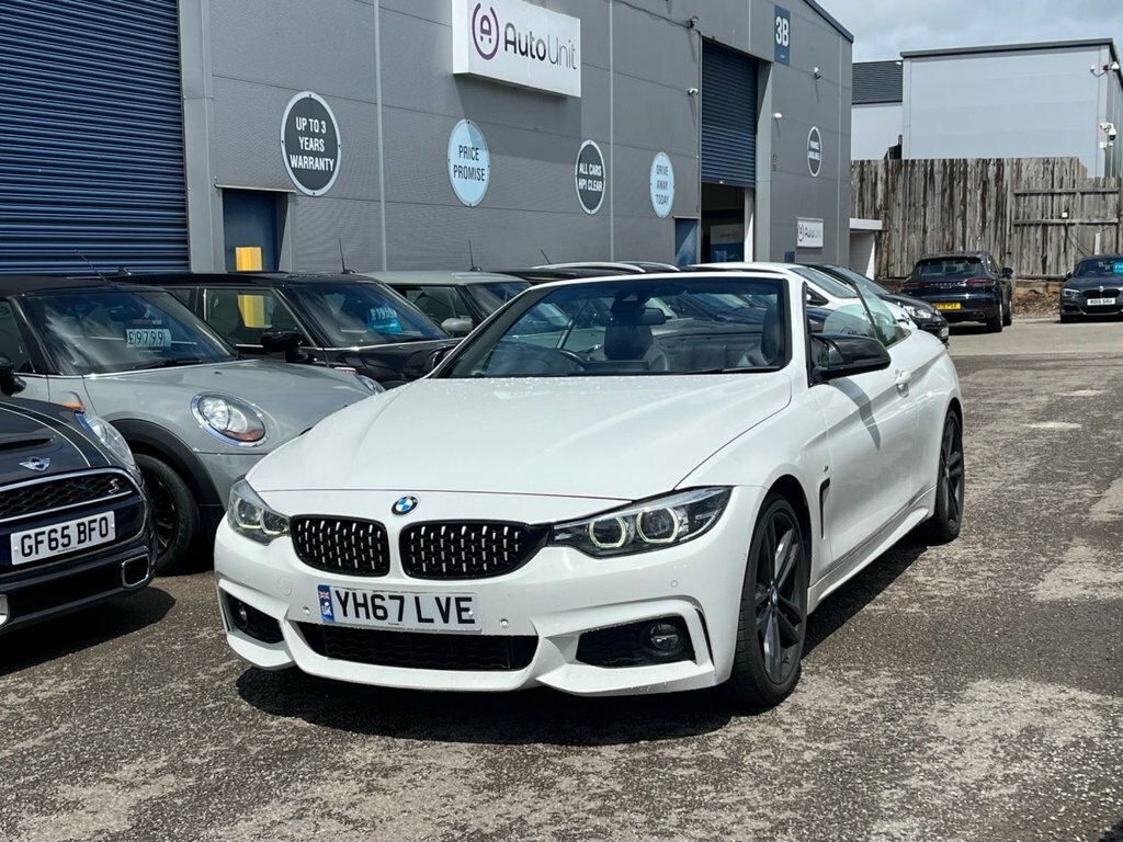 BMW 4 Series 3L M Sport YH67LVE White #2