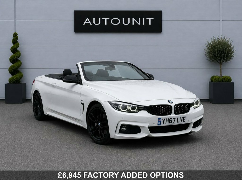 BMW 4 Series 3L M Sport White