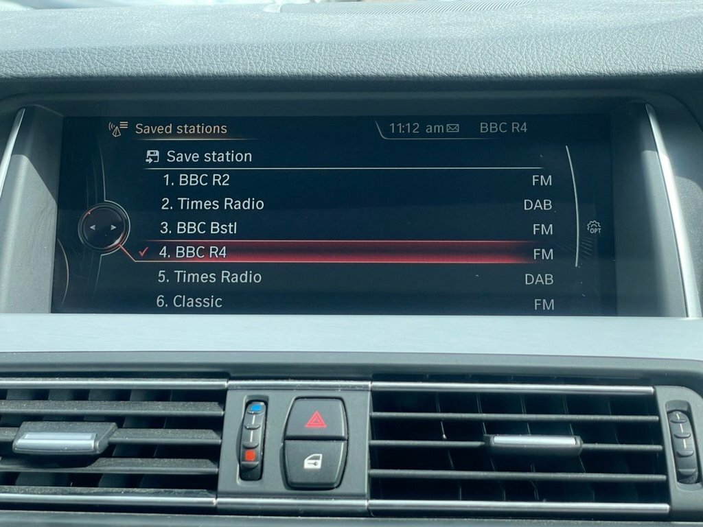 BMW 5 Series Saloon White #18