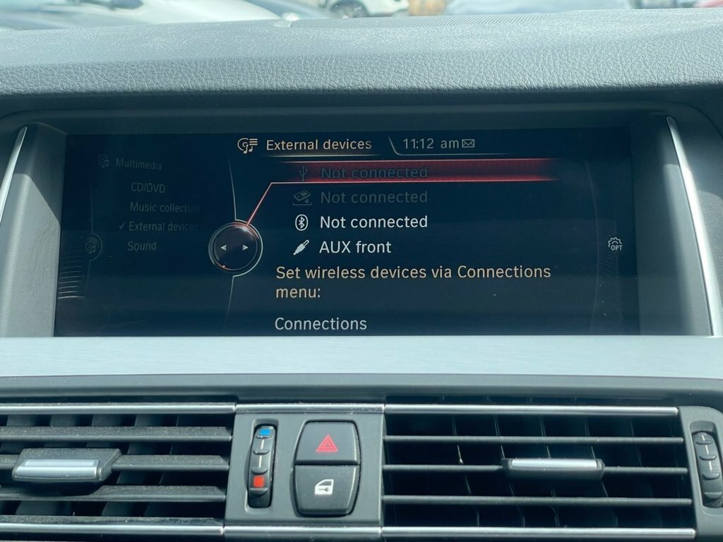 BMW 5 Series Saloon White #21