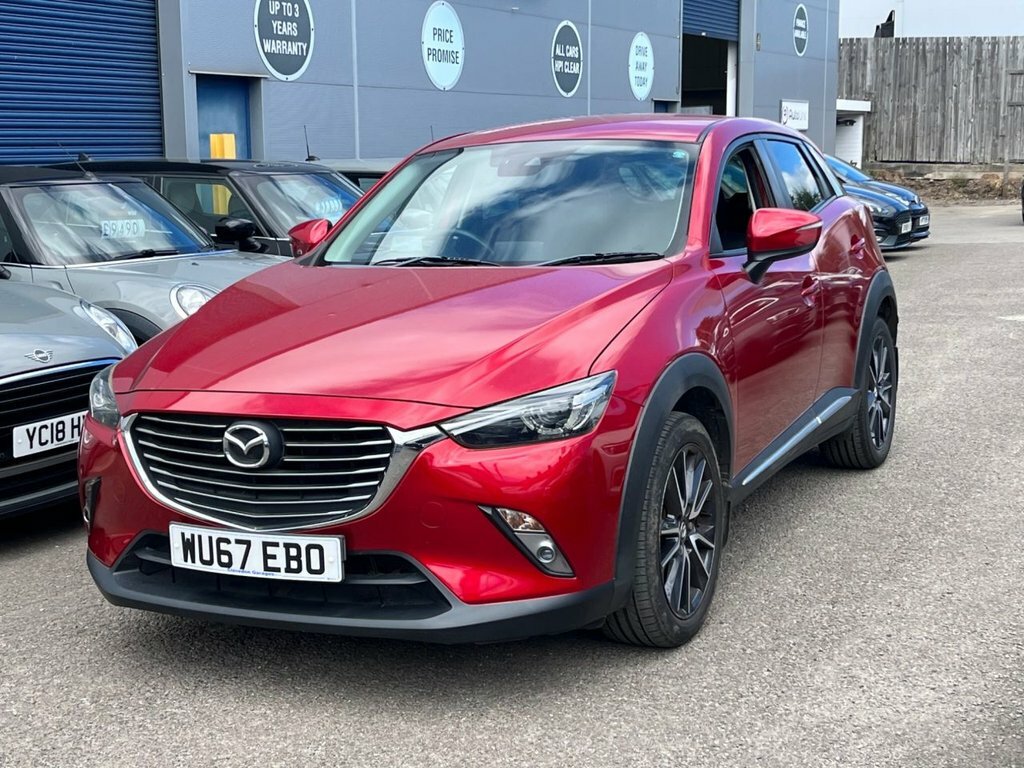 Mazda CX-3 2L Sport Nav Red #2