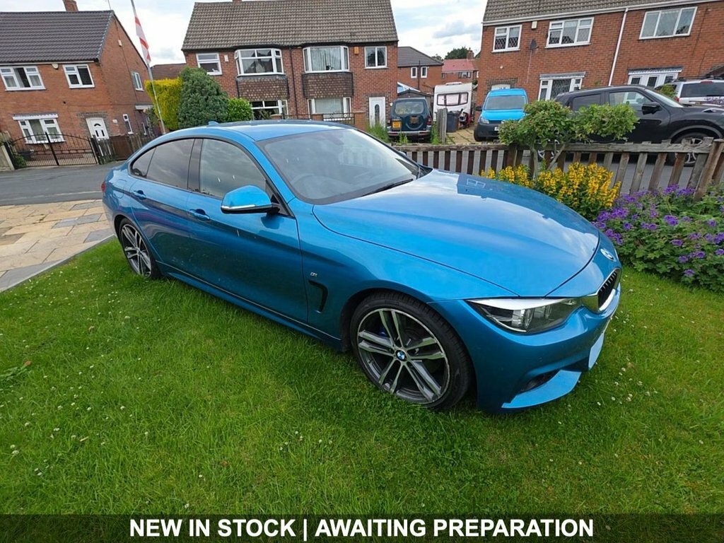 BMW 4 Series Gran Coupe 2L M Sport Blue