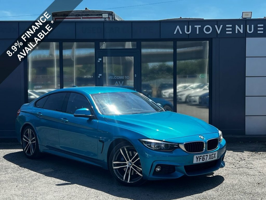 BMW 4 Series Gran Coupe 2L M Sport Blue