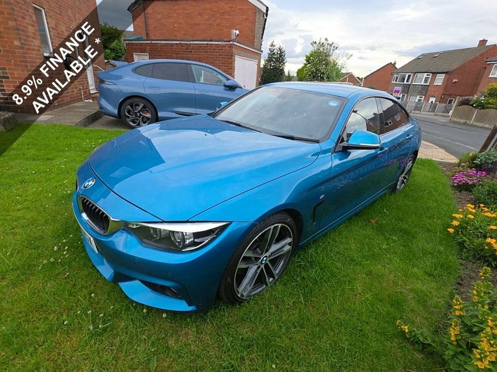 BMW 4 Series Gran Coupe 2L M Sport Blue #2