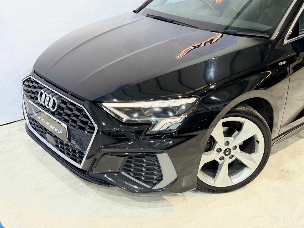 Audi A3 1.0 Tfsi 30 S Line Sportback S Tronic Euro 6 Ss KN71CXG Black #5