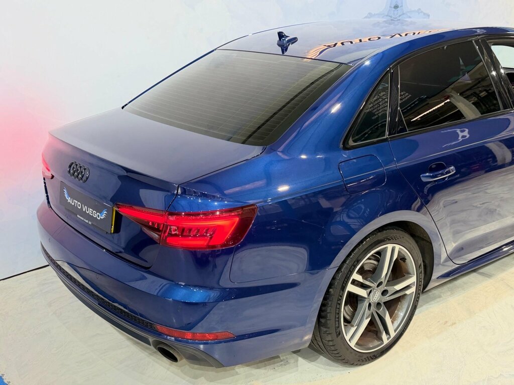 Audi A4 2.0 Tfsi S Line Saloon S Tronic Euro 6 Blue #4