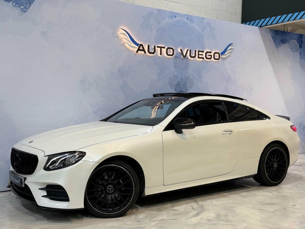 Mercedes-Benz E Class 2.0 E220d Amg Line Premium Plus G-tronic Euro 6 WA67SWK White