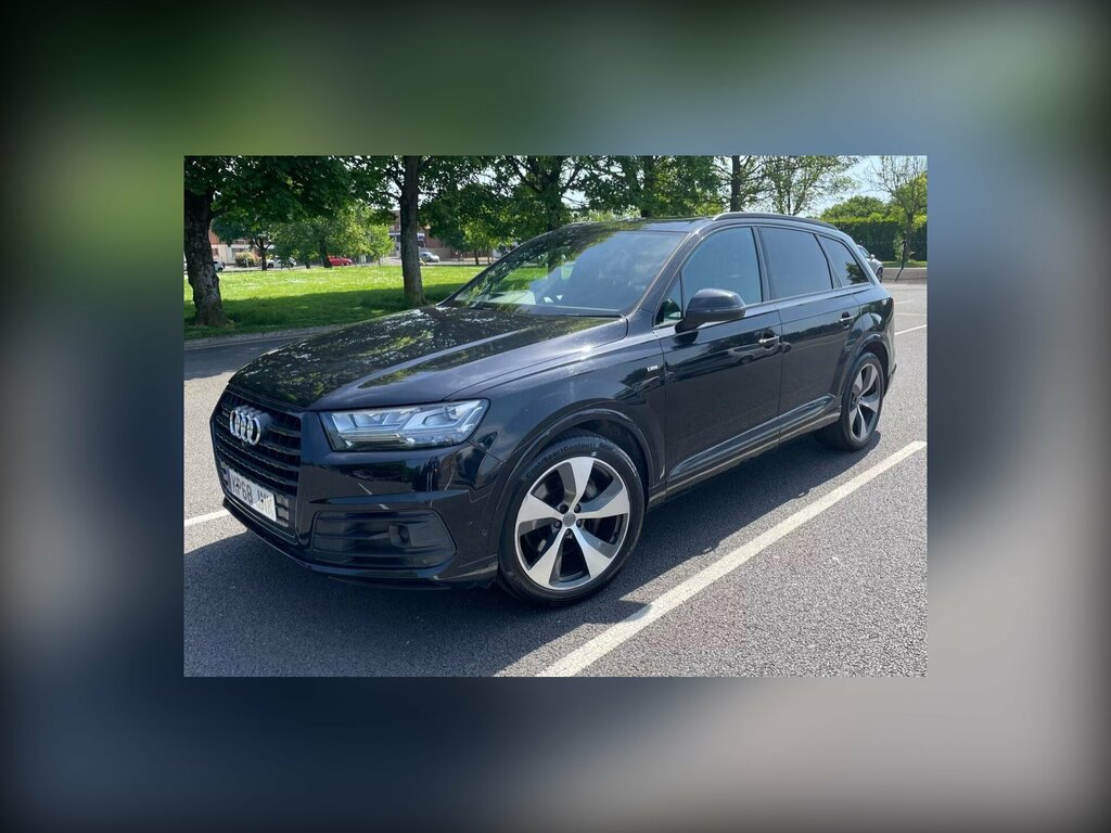 Audi Q7 3.0 Tdi V6 50 S Line Tiptronic Quattro Euro 6 Ss Black #3