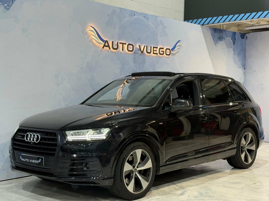 Audi Q7 3.0 Tdi V6 50 S Line Tiptronic Quattro Euro 6 Ss KP68JNK Black #4