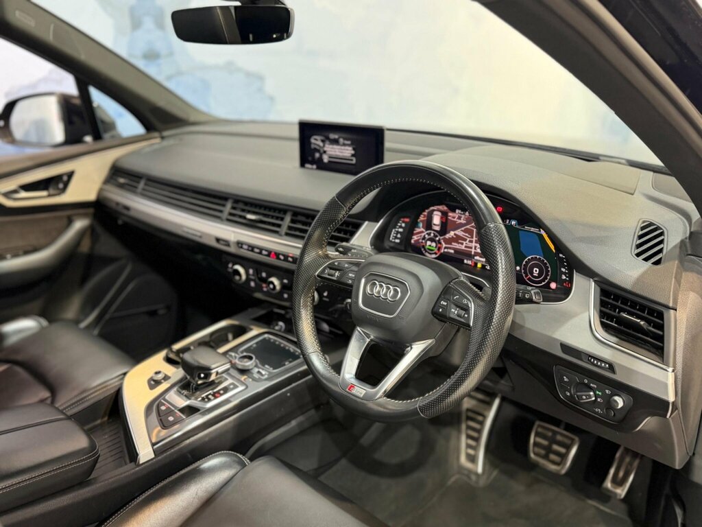Audi Q7 3.0 Tdi V6 50 S Line Tiptronic Quattro Euro 6 Ss KP68JNK Black #3