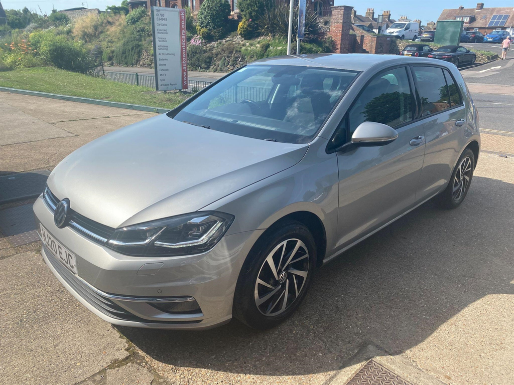Volkswagen Golf 1.6 Tdi Match Edition Euro 6 Ss Silver