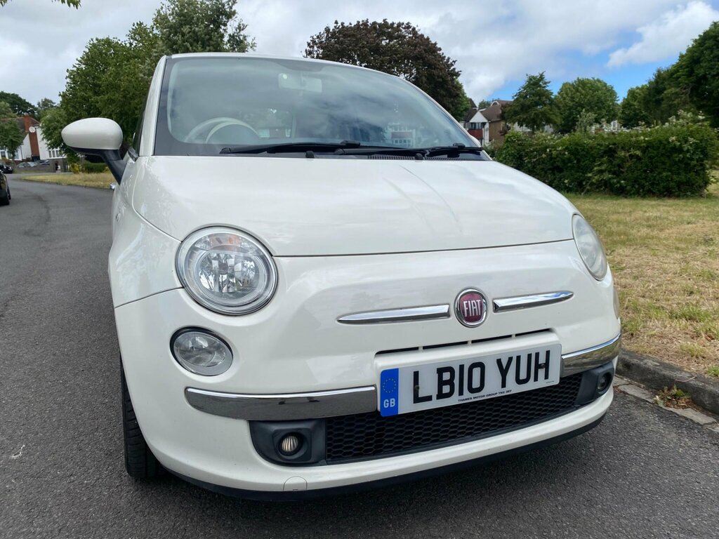 Fiat 500 1.2 Start And Stop Euro 5 Ss White