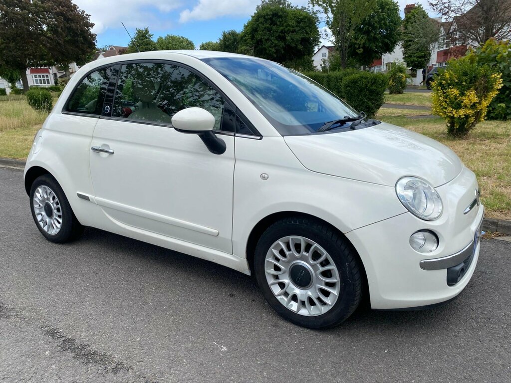 Fiat 500 1.2 Start And Stop Euro 5 Ss White #3
