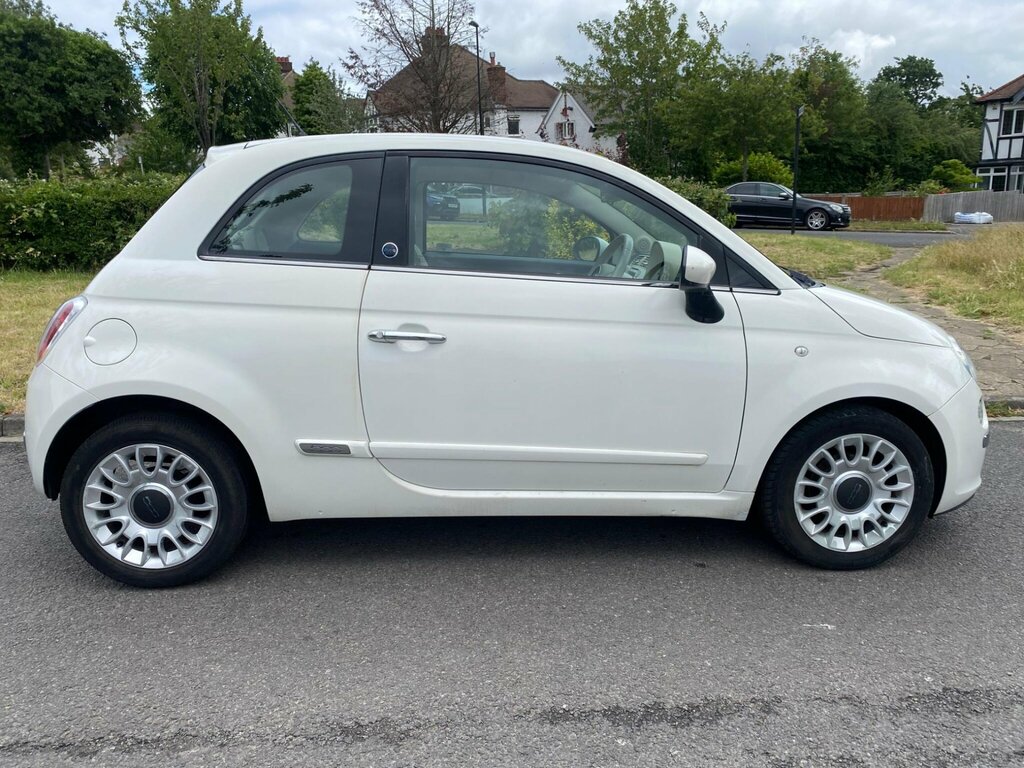 Fiat 500 1.2 Start And Stop Euro 5 Ss White #4