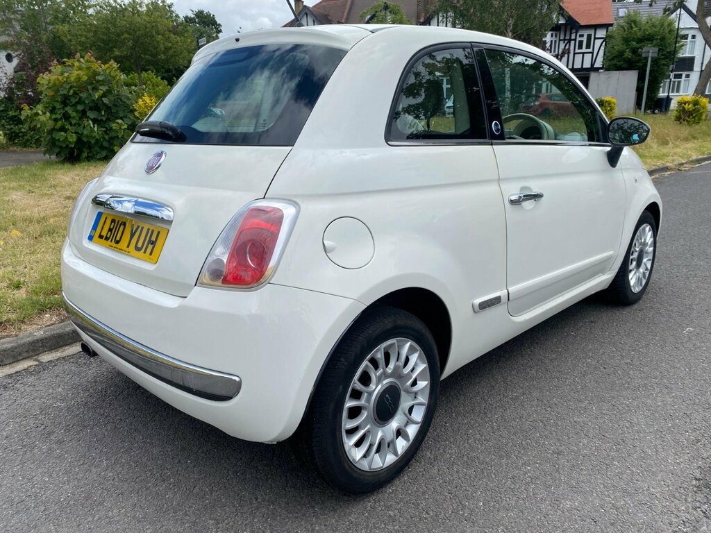 Fiat 500 1.2 Start And Stop Euro 5 Ss White #6