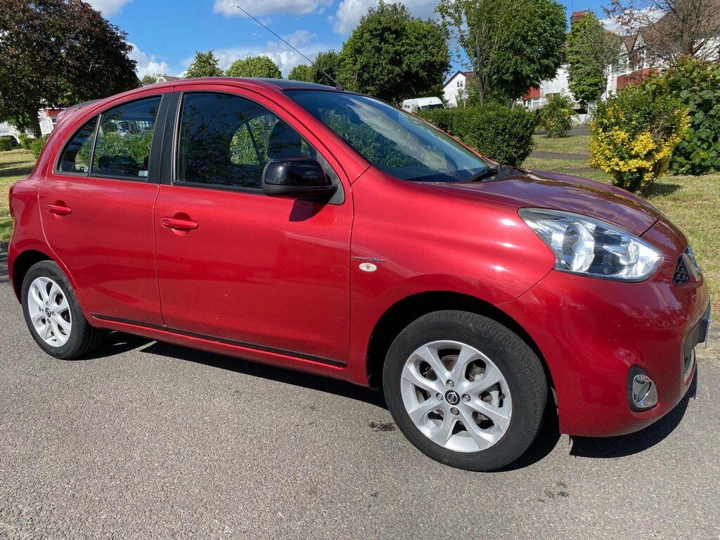 Nissan Micra 1.2 Visia Limited Edition Euro 5 Red #3
