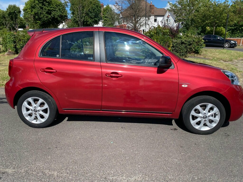 Nissan Micra 1.2 Visia Limited Edition Euro 5 Red #4
