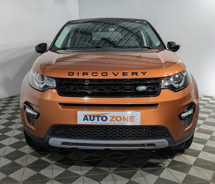 Land Rover Discovery Sport 2.0 Td4 180 Hse Black YD67XAV Orange #2