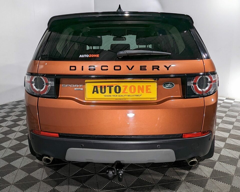 Land Rover Discovery Sport 2.0 Td4 180 Hse Black YD67XAV Orange #6