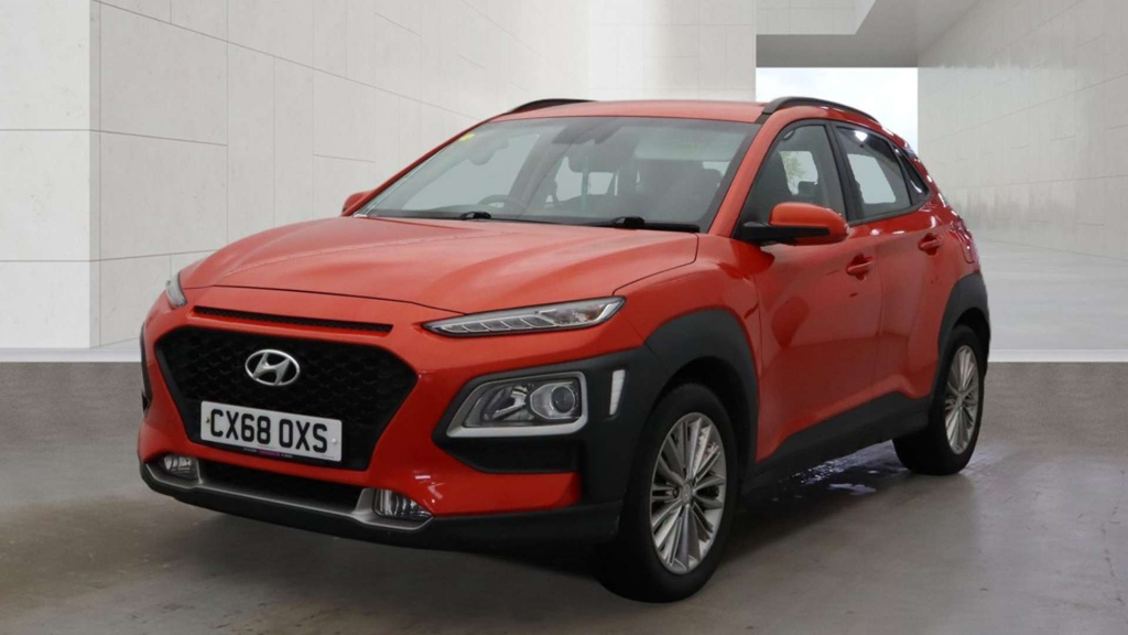 Hyundai Kona Se Orange #2