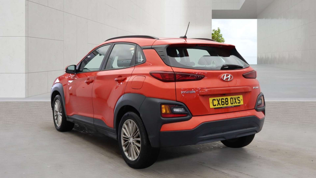 Hyundai Kona Se Orange #3