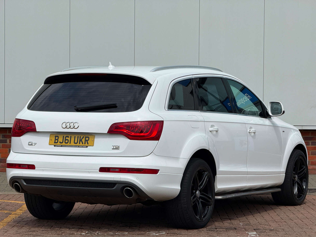 Audi Q7 Tdi Quattro S Line 5-Door White #13