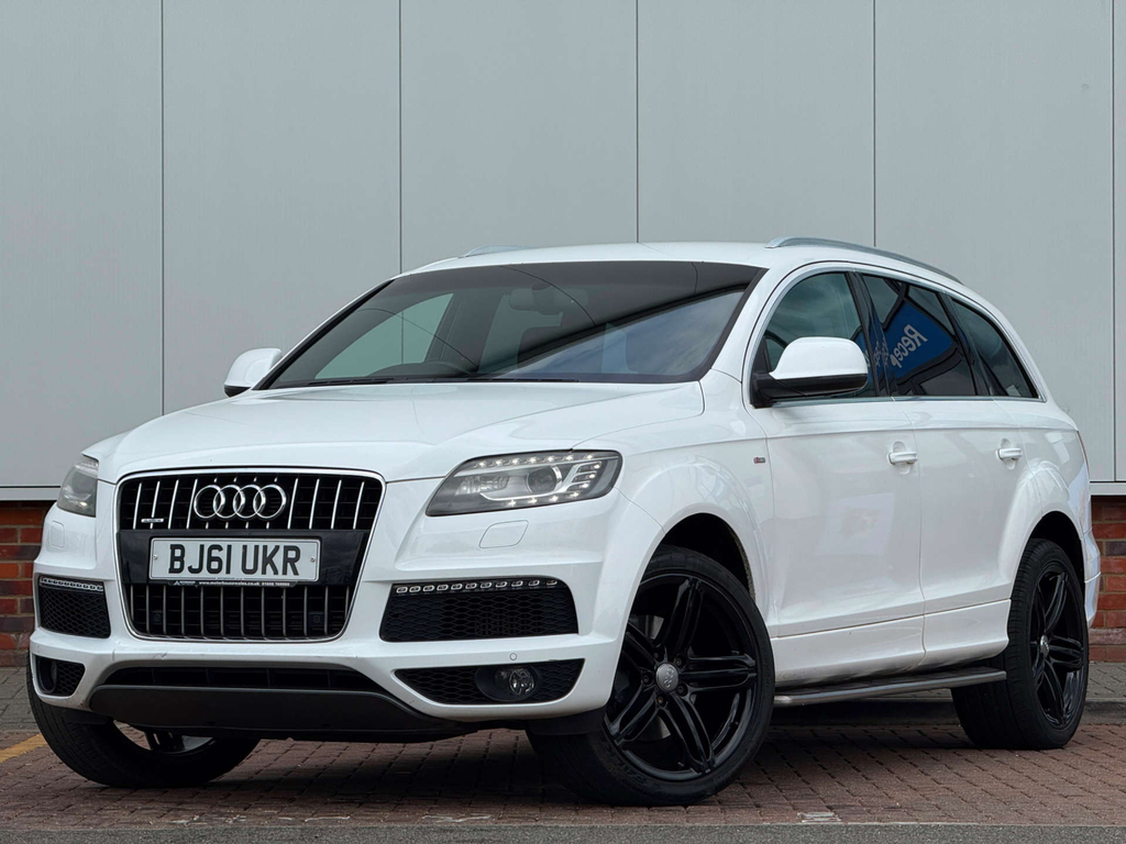 Audi Q7 S Line Tdi 245 Quattro 4Wd White #3
