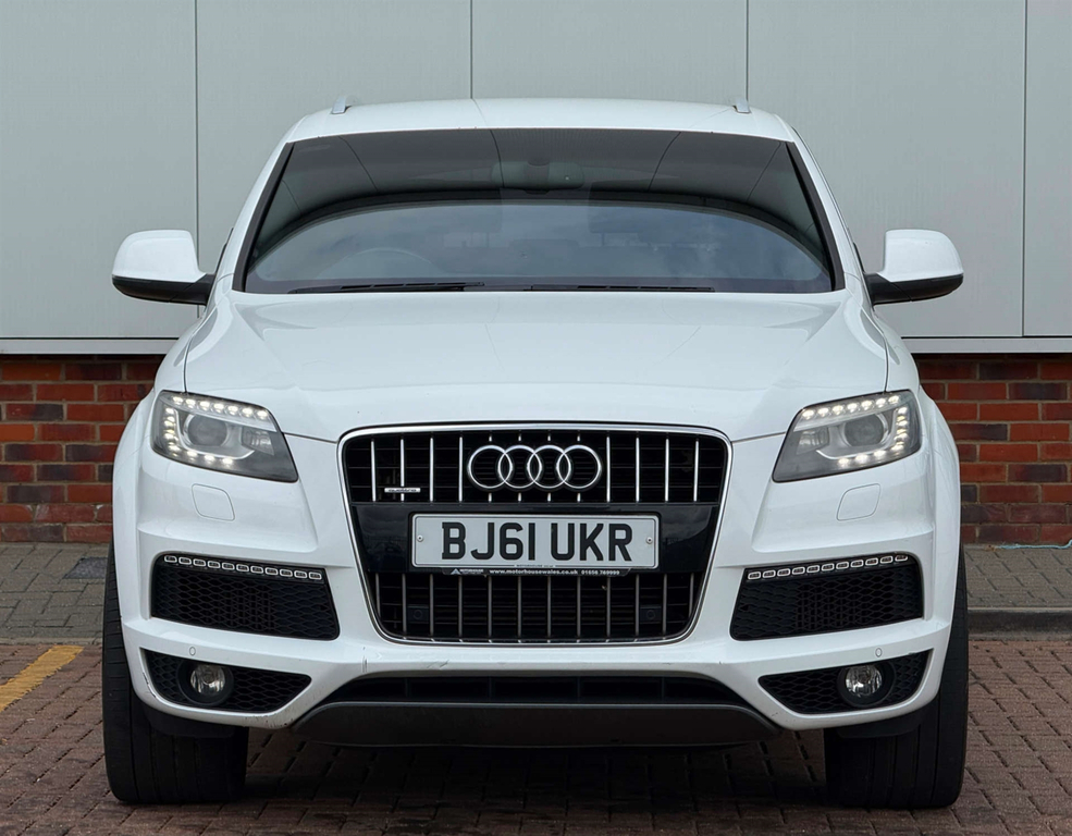 Audi Q7 S Line Tdi 245 Quattro 4Wd White #2