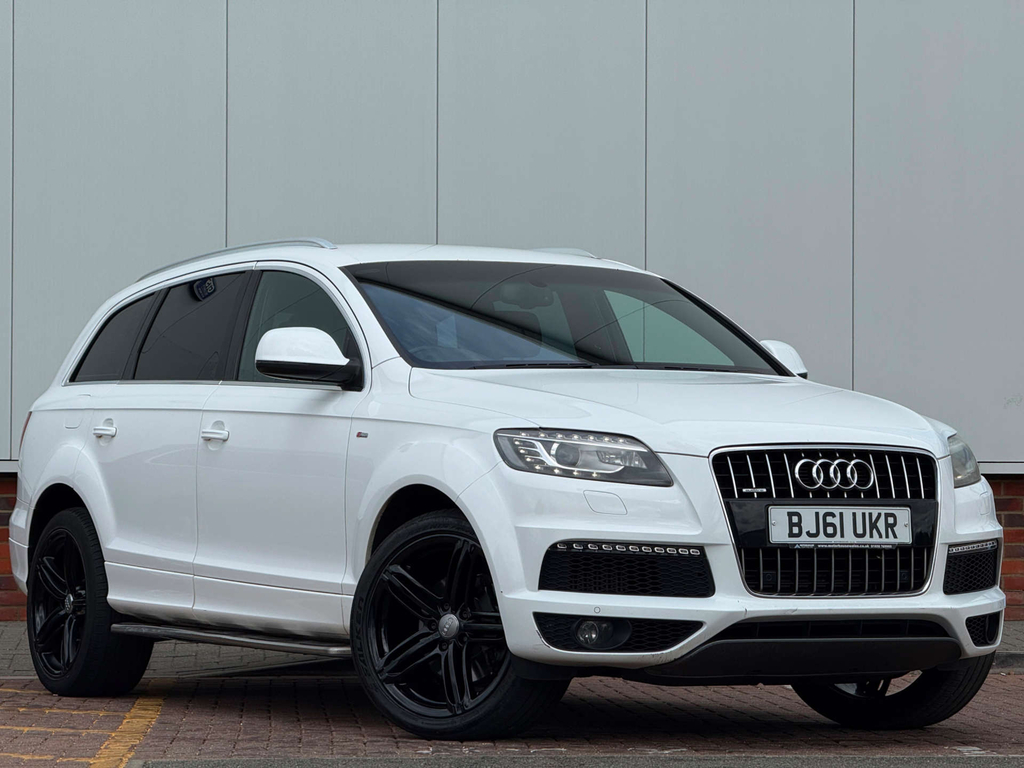 Audi Q7 Tdi Quattro S Line 5-Door White #8