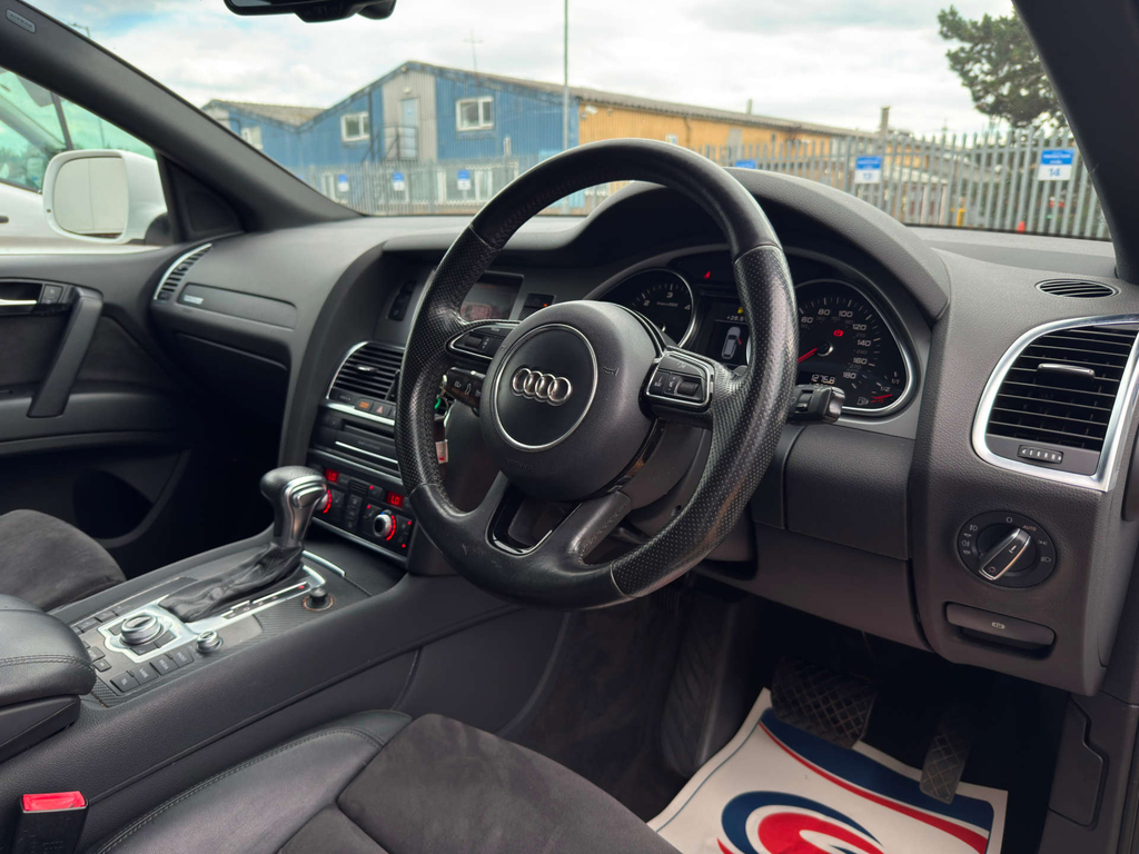 Audi Q7 Tdi Quattro S Line 5-Door White #14