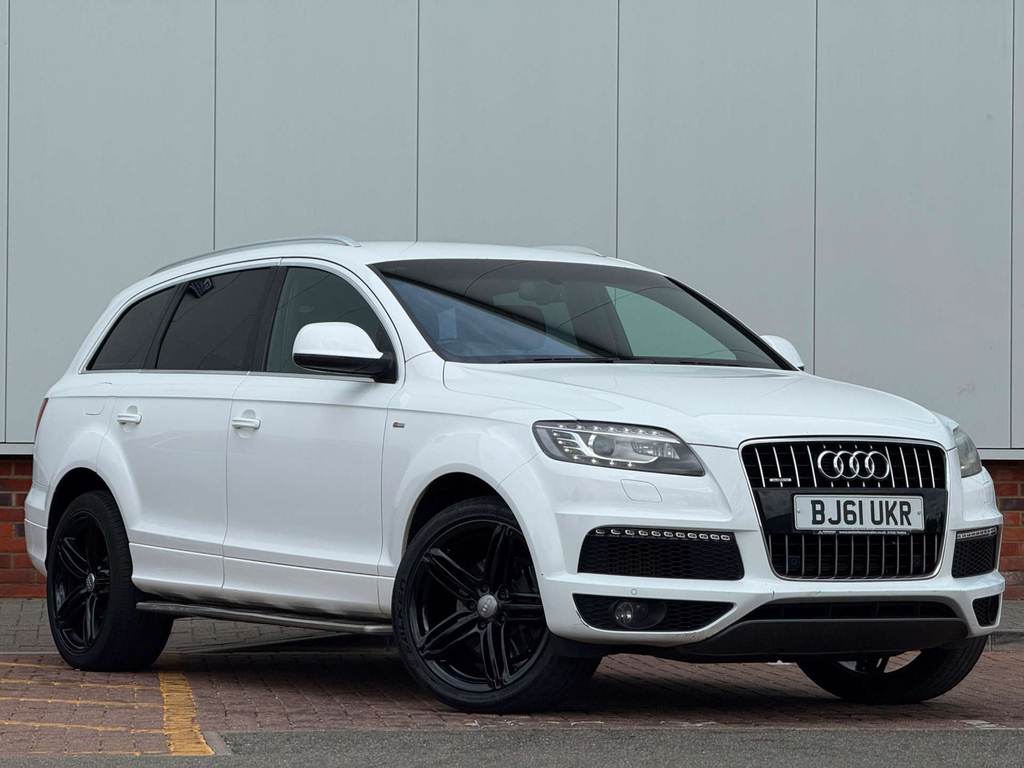 Audi Q7 Tdi Quattro S Line 5-Door White #7