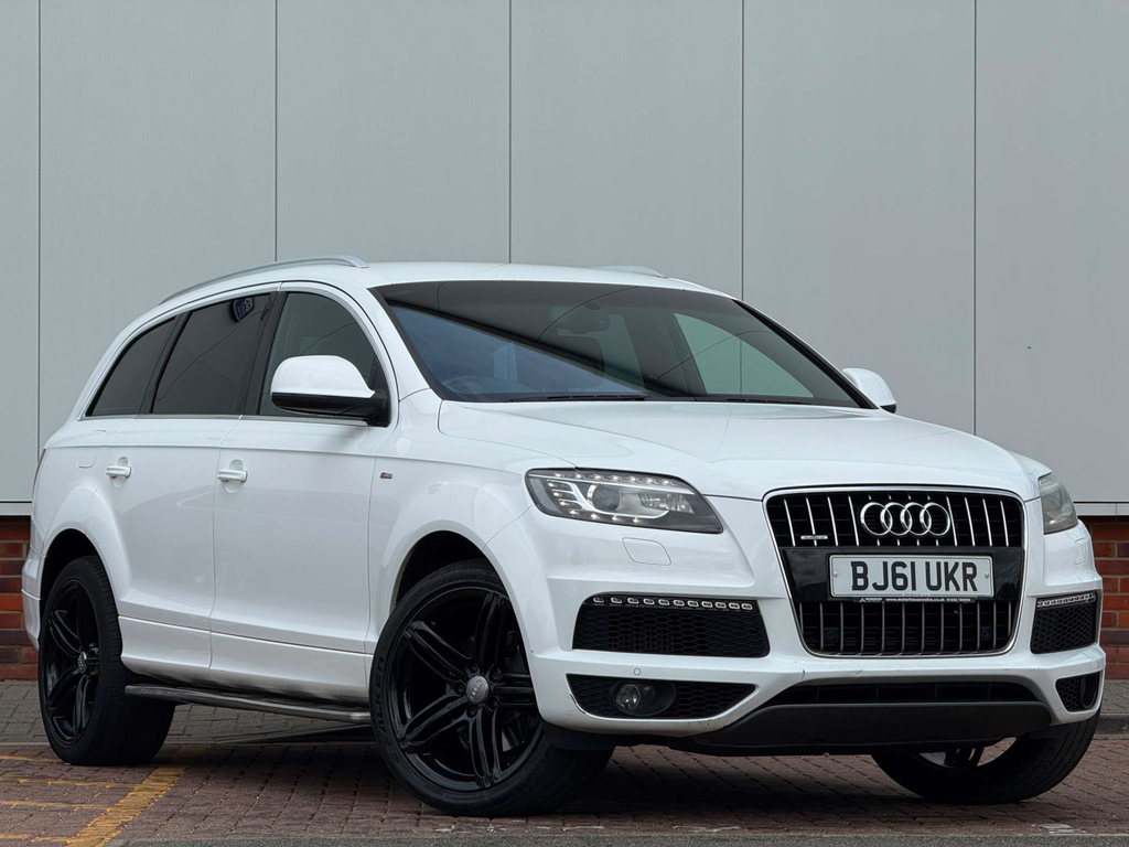 Audi Q7 S Line Tdi 245 Quattro 4Wd White #5