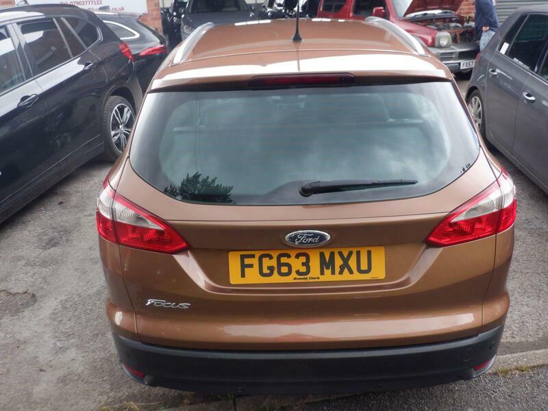 Ford Focus 1.6 Tdci Zetec Navigator Euro 5 Ss FG63MXU Brown #6
