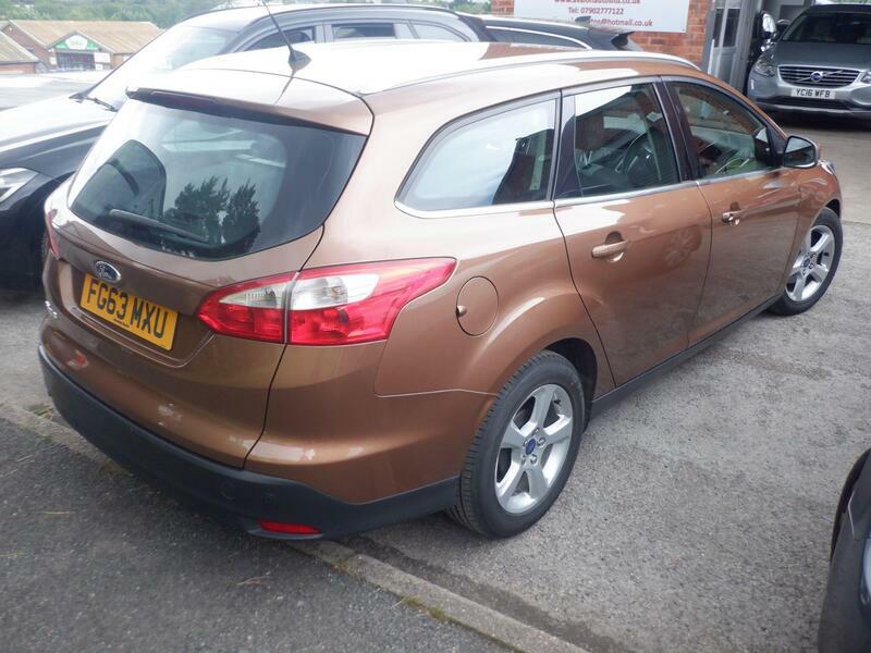 Ford Focus 1.6 Tdci Zetec Navigator Euro 5 Ss FG63MXU Brown #3