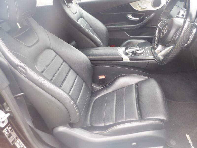 Mercedes-Benz C Class 2.1 C220d Amg Line Cabriolet G Tronic Euro 6 Ss WS17BEU Black #5
